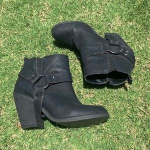 Black booties